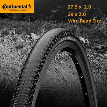 Continental Terra Hardpack ProTection Pneumatico con perline in filo di ghiaia rigido 27.5/29 x 2.0 Pneumatico fuoristrada per strada di montagna Non pieghevole