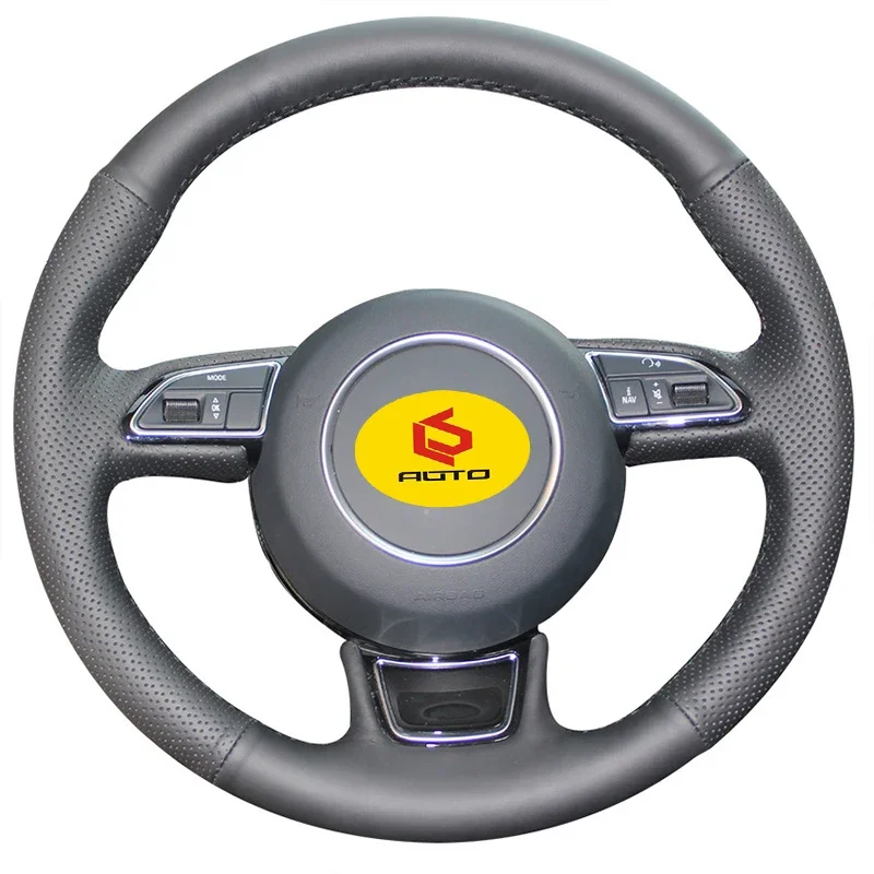 Treccia Su Il Coperchio Del Volante Per Audi A1 8X A3 8V Sportback A4 B8 Avant A5 8T A6 C7 A7 G8 A8 D4 Q3 8U Q5 8R