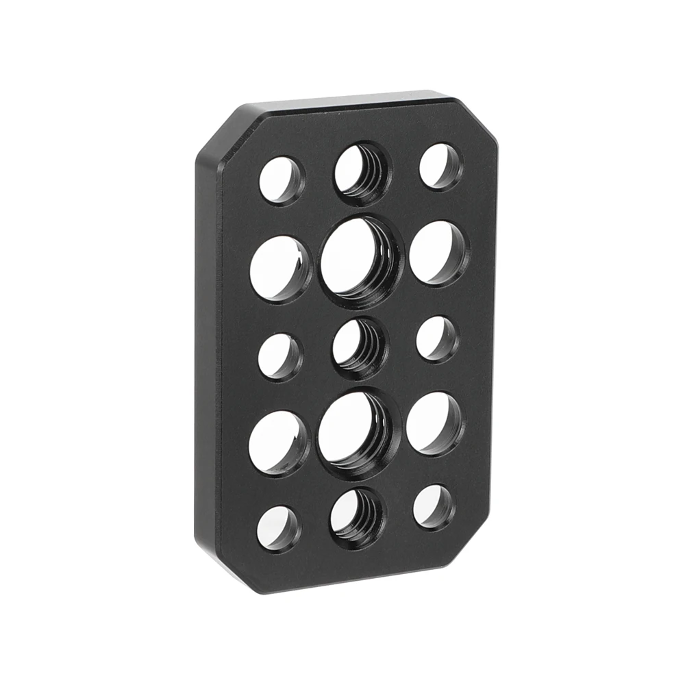 Mini Quick Release Mounting Plate with 1/4"-20 & 3/8"-16 Threads Extension Plate
