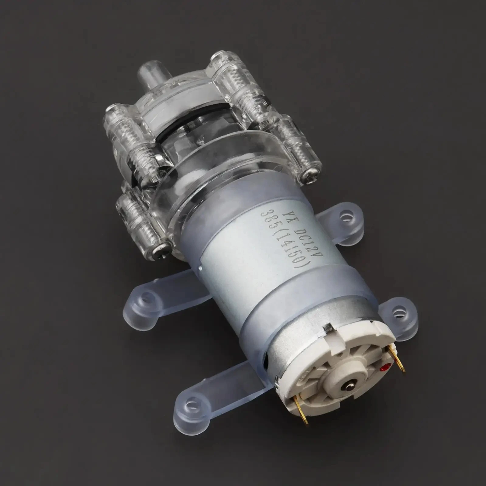 385HPC Mini Water Pump 12V High Temperature Resistant 100 Degree Diaphragm Self-Priming Tea Machine Fish Tank