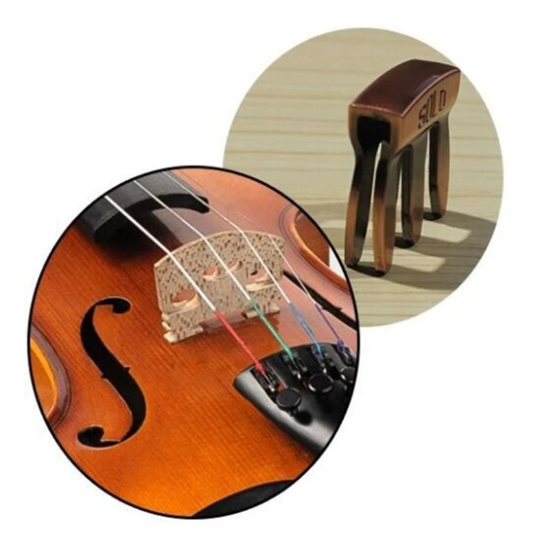 Violin Practice Mute Metal Durable Fiddle Parts