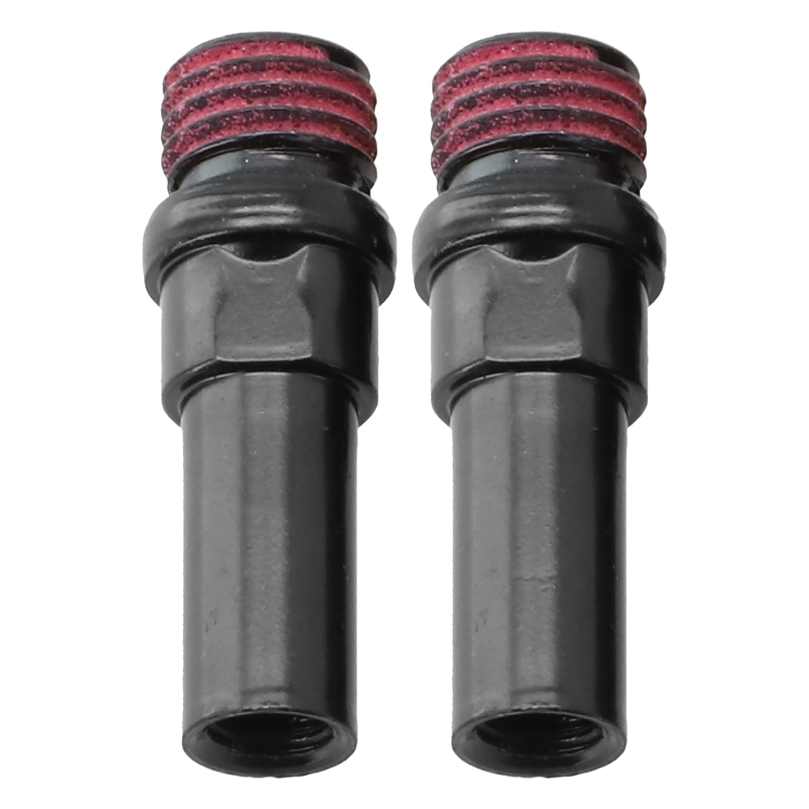 Fahrradbremssäule, Anti-Lose-Kleber, hochfester Stahl, V-Brake-Befestigungsschraube, schwarz, 2er-Pack Säulenschraube, leicht zu verriegeln – Detail 1