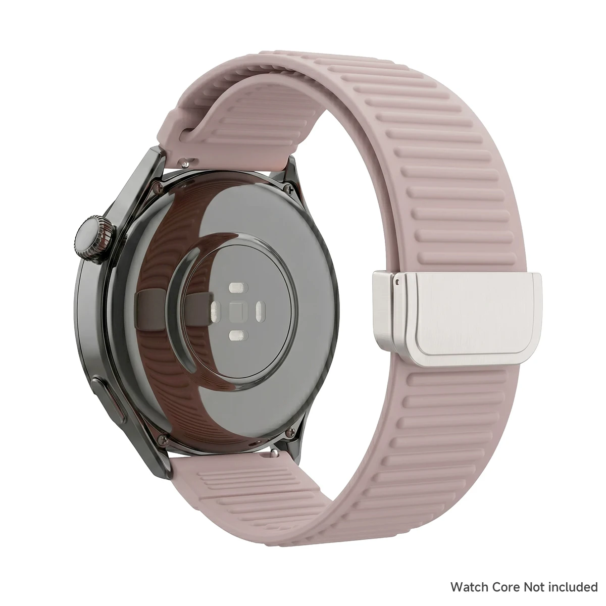Silicone Magnetic Band – Versatile 20mm 22mm Loop Strap Bracelet