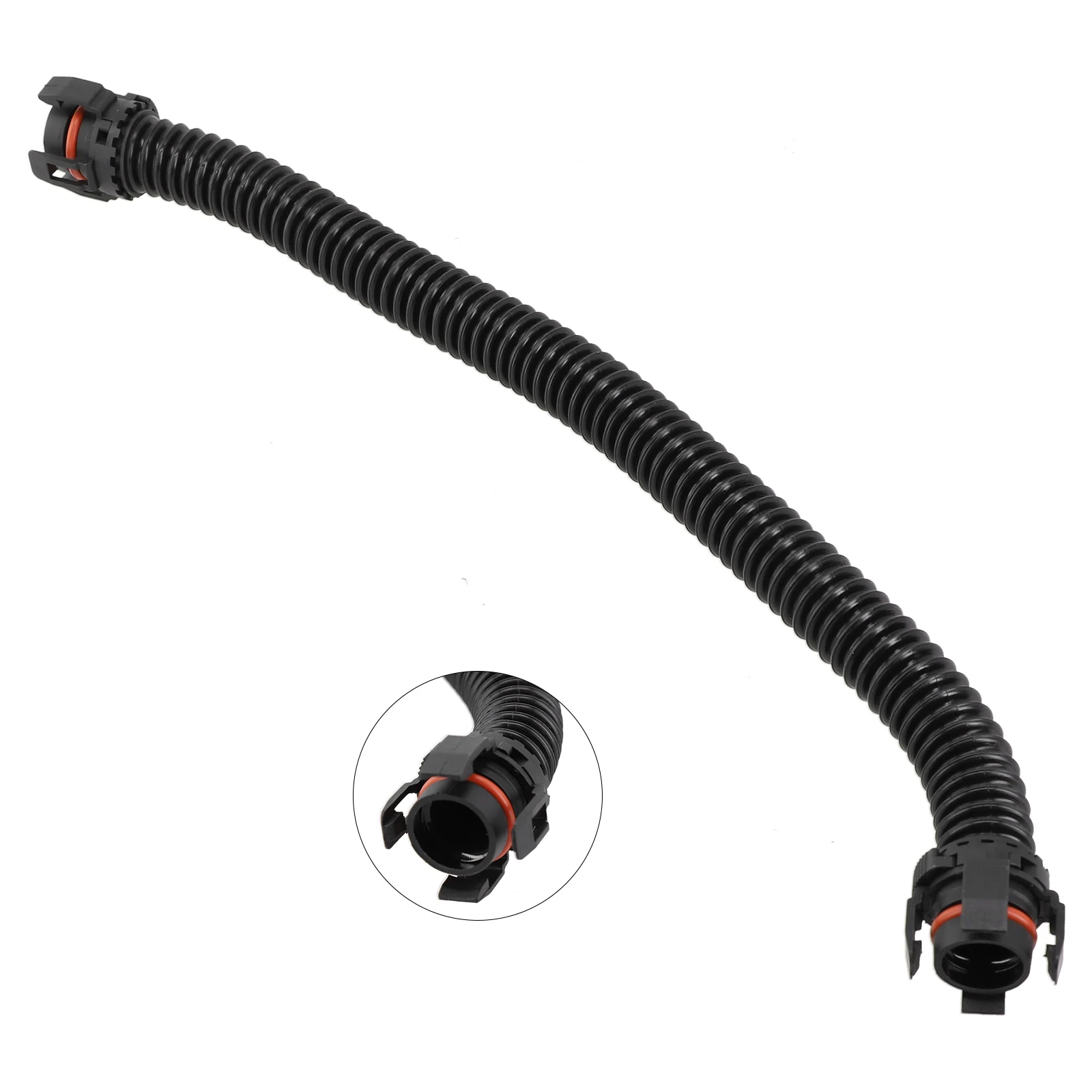 Engine Crankcase Breather Hose Replacement Vehicle 11157595188 Black Parts Fits For BMW E70 E71 X 5 X6 M Durable