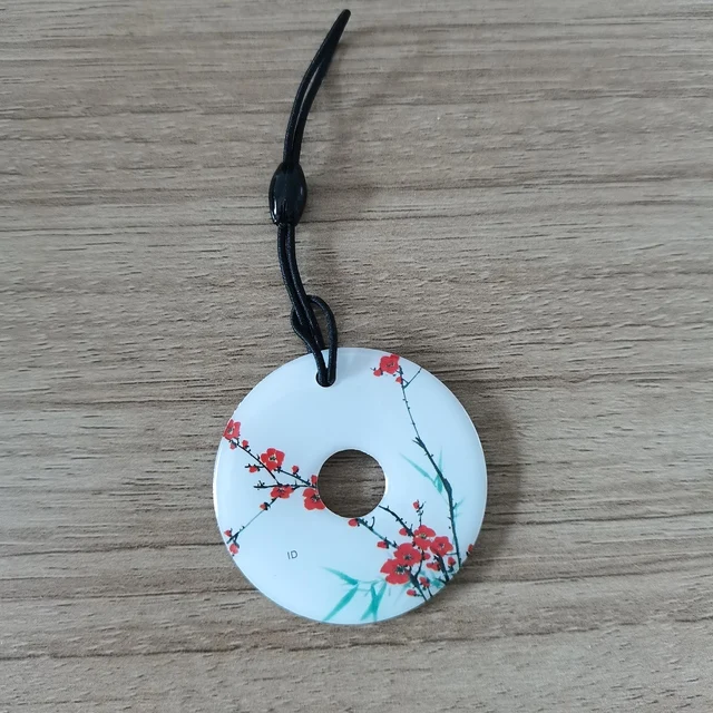 1pcs 125Khz EM4305 RFID DIY Keyfobs Key Tags Rewriteable Copy Proximity Access Control ID Blank Card Chestnut