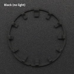 Luminous Dial DIY Bracket Watch Scale Ring for Custom Watch Modifications (Black)