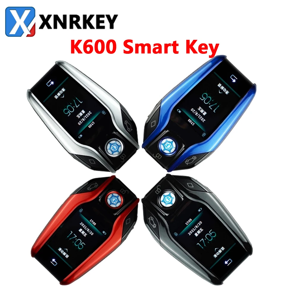 

XNRKEY Универсальный умный пульт дистанционного управления с ЖК-экраном K600 PKE комфортная бесключевая Система доступа для BMW Cadillac Mercedes Land Rover Toyota