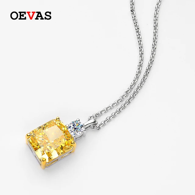 YELLOW GOLD NECKLACE WITH CITRINE AND DIAMOND PENDANT, .06 CT TW - Howard's  Jewelry Center