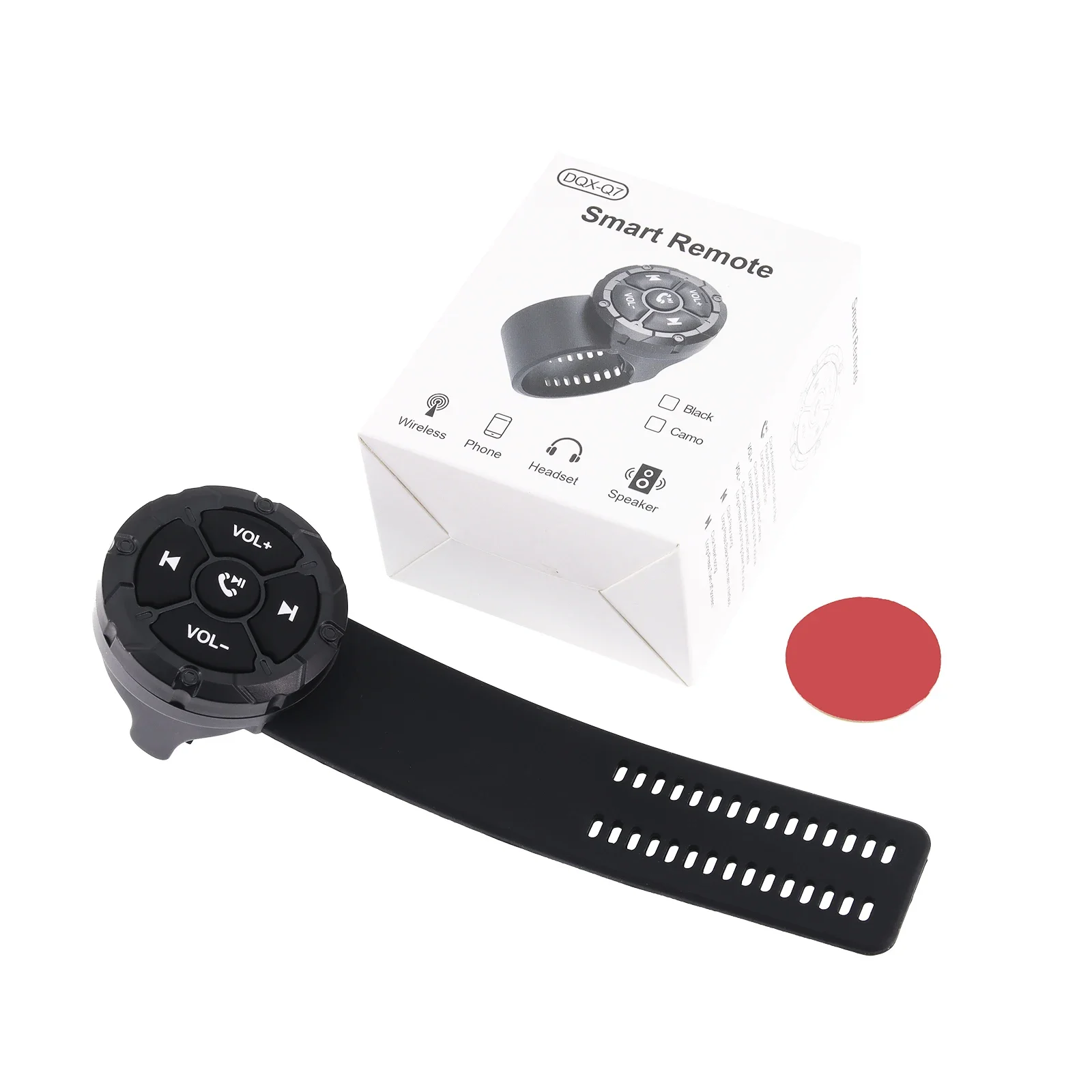 Car Steering Wheel Remote Control Media Controller Button Bluetooth-compatible M