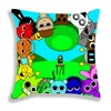 Horror Game Character Pillow Covers Sprunki Cartoon Pillow Case Sofa Decorative Home Single-sided Printing Sprunki Cushion Cover 6