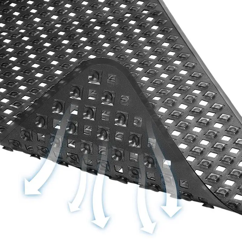 

Non Slip Shower Mats Anti Slip Shower Floor Mat With Strong Grip Bathtub Accessories For Safe Bathing For Washroom Bathtub