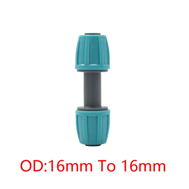 16 Mm 1/2 "Kerti Öntözőcsövek Csatlakozójának Elosztó Öntöző Tömlő Könyök Póló Csatlakoztatása Mezőgazdasági Csepegtető Öntözés Pe ​​Csőízületek - Image 4