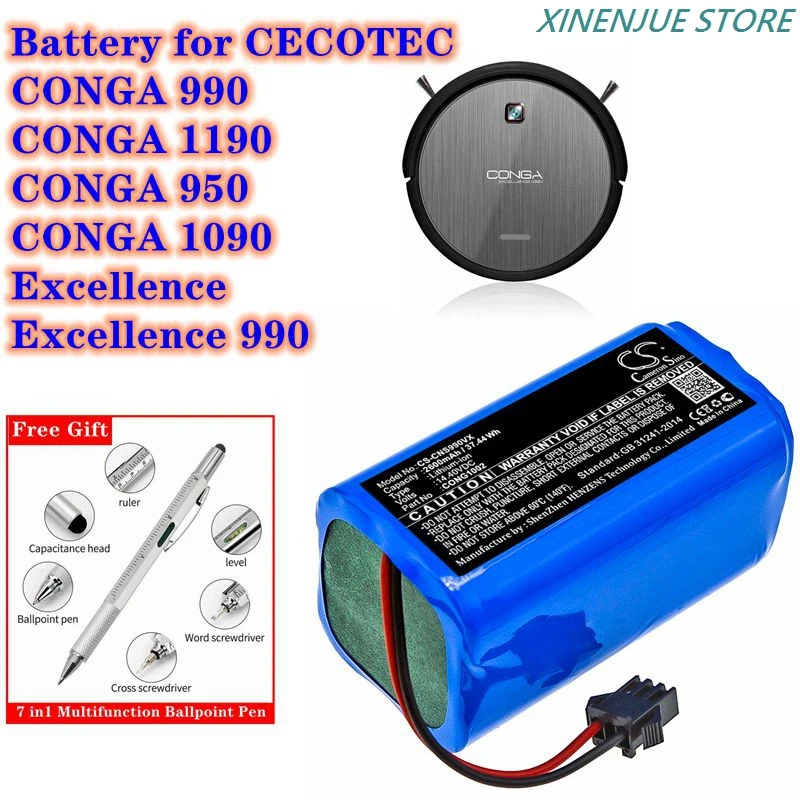 Cecotec 1090/1190 Bateria Conga GYRO/950/990 VITAL/EXCELLENCE