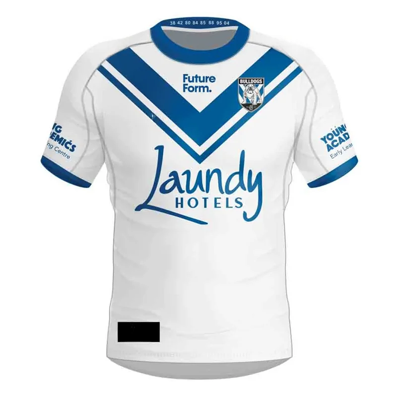 POLO PARA JUGADORES CANTERBURY BULLDOGS 2024 ADULTO (Nombre y número personalizados)