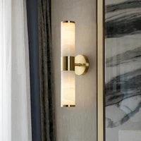 Modern Sconce Wall Light For Living Room  Home Decor Bedroom Marble Wall Light  Luxury Spain Alabaster Light Fixture 6