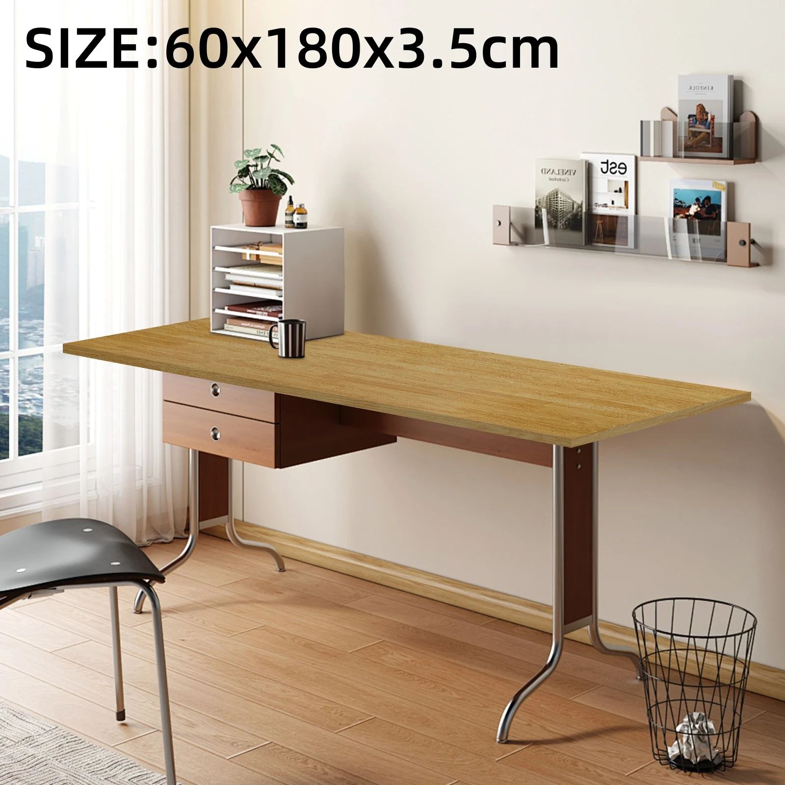 4 SIZE Plywood Tabletop For Kitchens, Living Rooms, Dining Rooms, Coffee Shops Suitable With Metal, Wood, Stone Legs 2