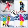 2/1PC Ski Tip Connector For Beginners Ski Wedge Aid Connector For Children Adults Outdoor Training Sport Snowboarding Accessory 6