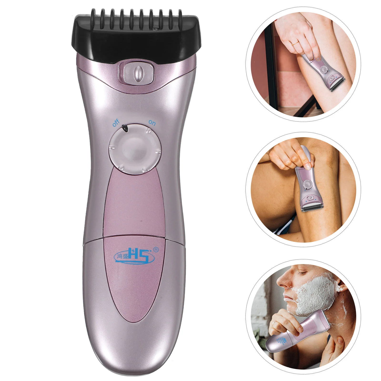 

Lady Electric Shaver Face Female Body Leg Hair Shaving Knife Cordless Trimmer Razor