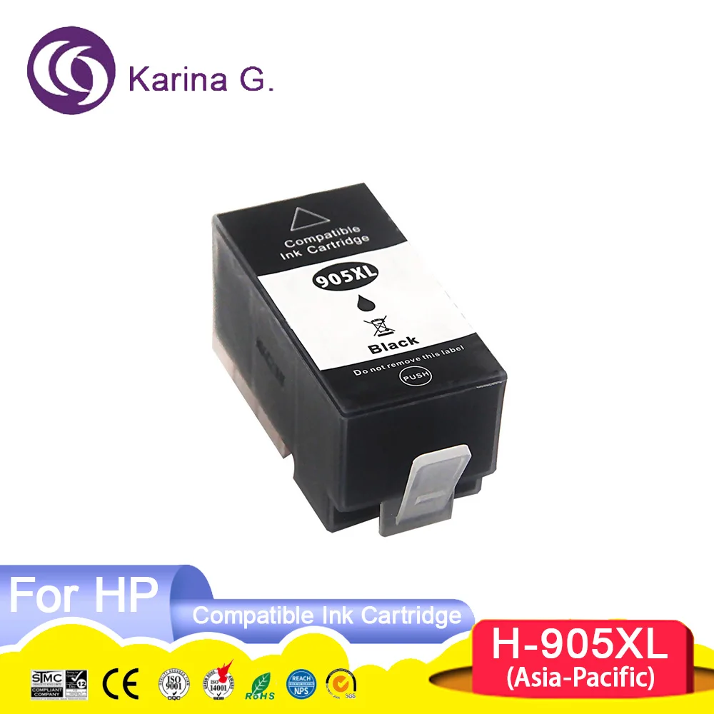 905XL 905 909 XL 909XL Premium Color Compatible InkJet Ink Cartridge for  Office