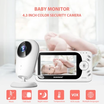 Baby Monitor Sitter portable Baby Nanny IR LED Night Vision 11
