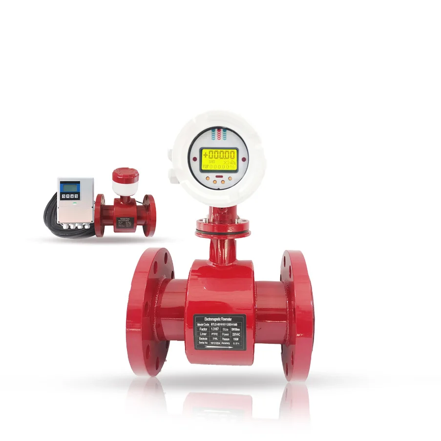 

Factory Direct Sale Anti Corrosion Flow Meter Flange Clamp Electromagnetic Flowmeter