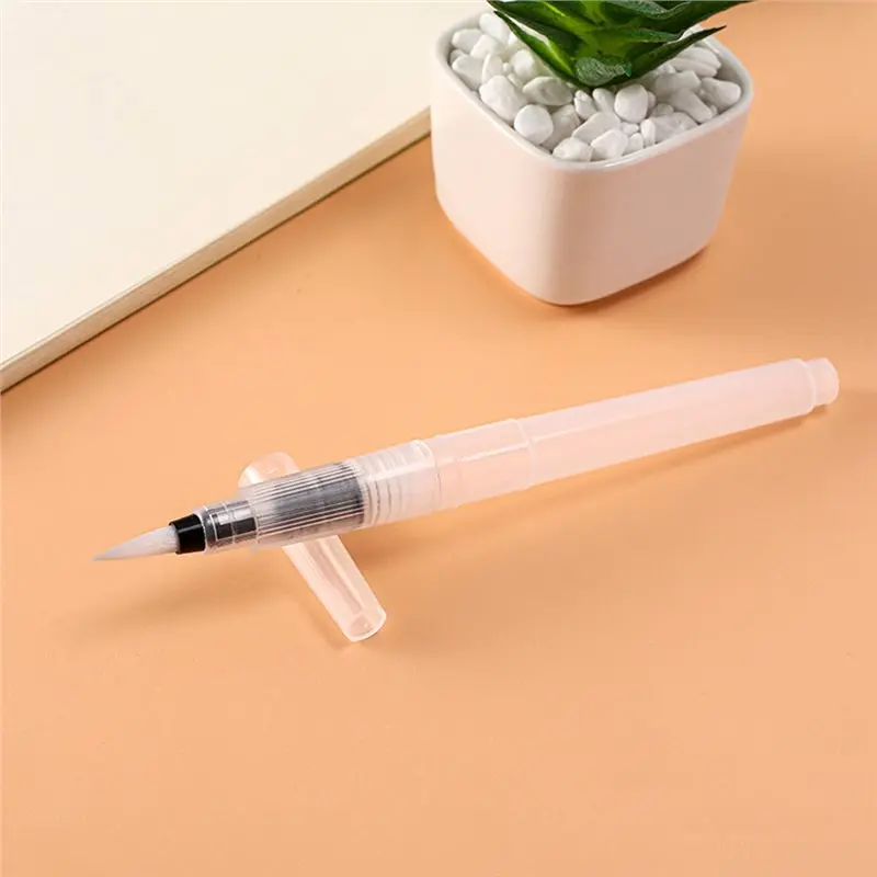 MACH-수채화 펜 미술 용품 워터 브러시 펜 빈 컬러 리필 가능 페인팅 브러시 리필 가능 컬러 아트 페인팅 수용성