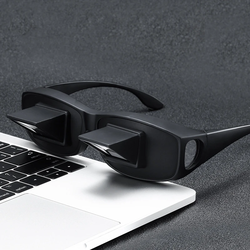Lazy Eyeglasses Lazy Reading Glasses HD Eyeglasses Prismatic Periscope for Reading and Watching TV While Lying Down reading glasses