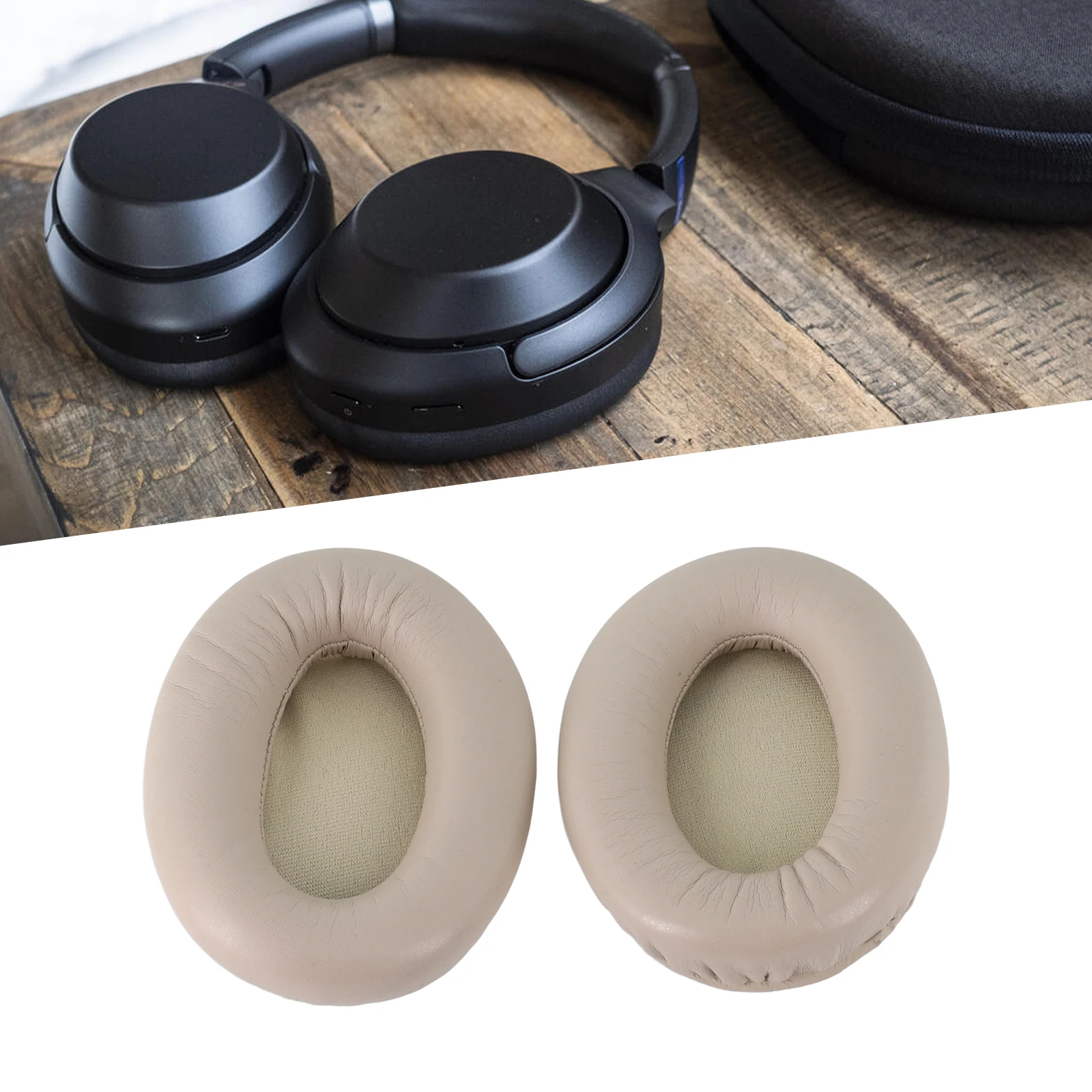 

Fashion Replacement Earpads Memory Foam Ear Pads Cushion Repair Parts For Sony WH-1000XM3 Headphones Accessories