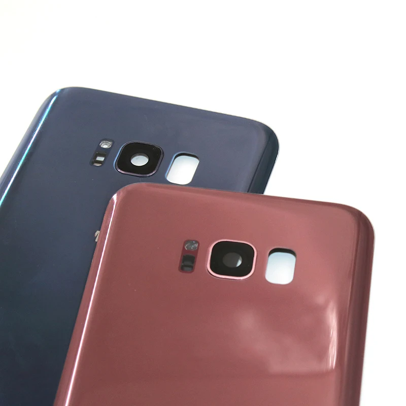 Back Cover For Samsung Galaxy S8 G950 G950F S8+ Plus G955 G955F Battery Case Rear Glass Door Housing Lid Panel Shell Repair Part phone back cover,glass phone back cover,glass battery cover,samsung phone case