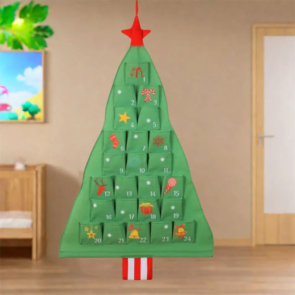 Oxford Cloth Christmas Tree Storage Bags Decorative Foldable Wall Mounted Storage Bags Moisture-proof Waterproof