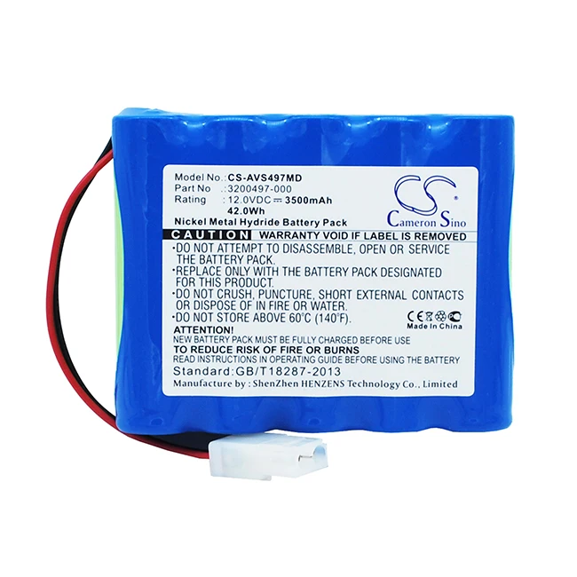 cameron-sino-3500mah-battery-for-carefusion-16048-viasys-healthcare-21542-3200497-000-amed0022-b11353-b11418-dme35242-om0091