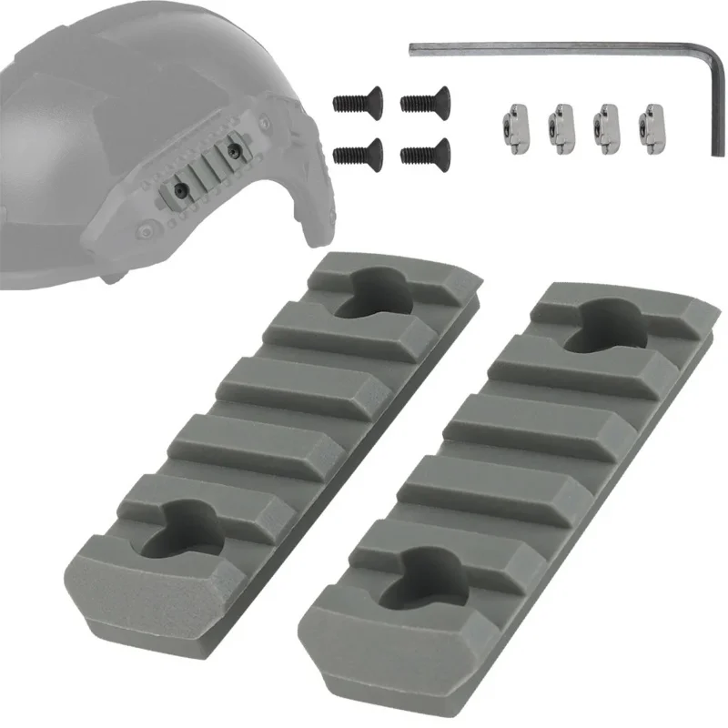 Tactical Nylon Helmet Mount Rail, Paintball Helmet Accessories, Side Rail Mount Adapter For
