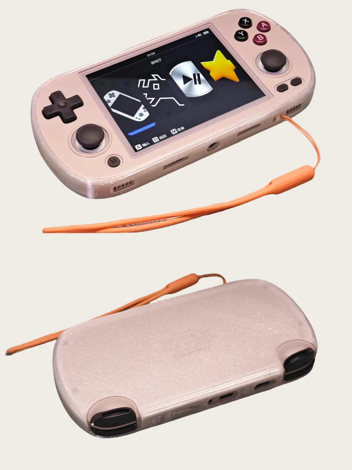 For RG40XX H Gaming Console Soft Cover TPU Protective Cover 3D