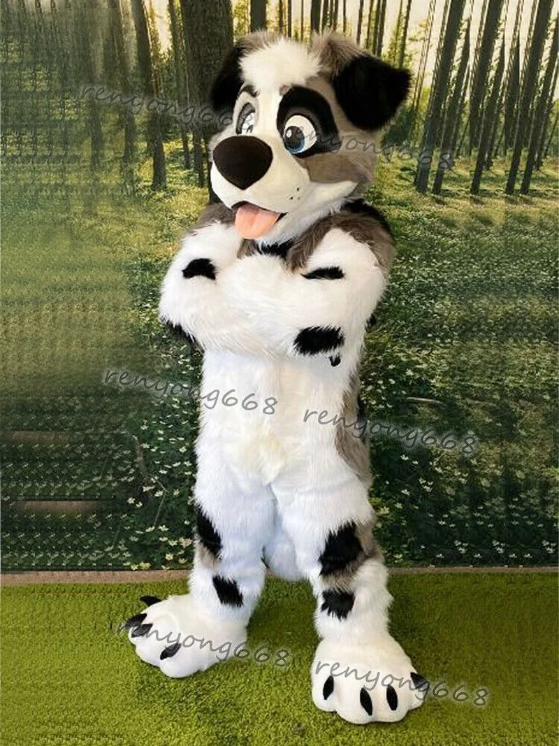 Everyday low prices Halloween Long Fur Husky Dog Fox Fursuit Furry