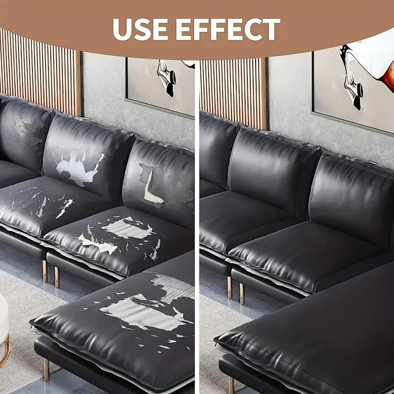 1PC-PU leather repair patch, self-adhesive sofa patch, waterproof and wear-resistant, suitable for furniture, driver's seat, sof