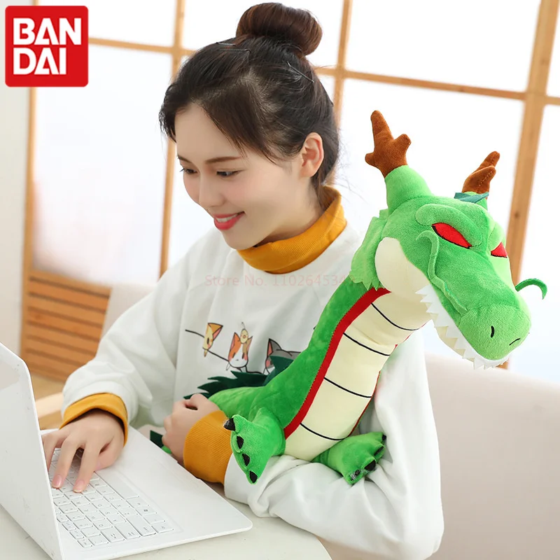 귀여운 드래곤 볼 Shenron 시뮬레이션 드래곤 봉제 장난감, 애니메이션 액션 피규어 인형, 어린이 생일 축제, 20 주년, 100-80cm