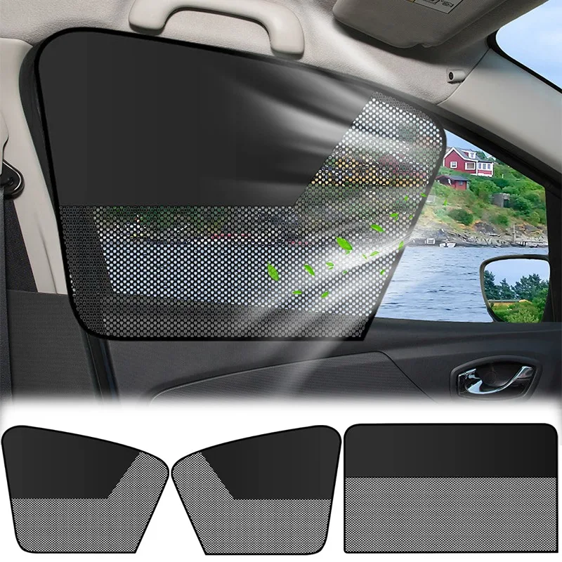 New Magnetic Car Sunshade Cover Summer Protection Side Auto Rear Window ...