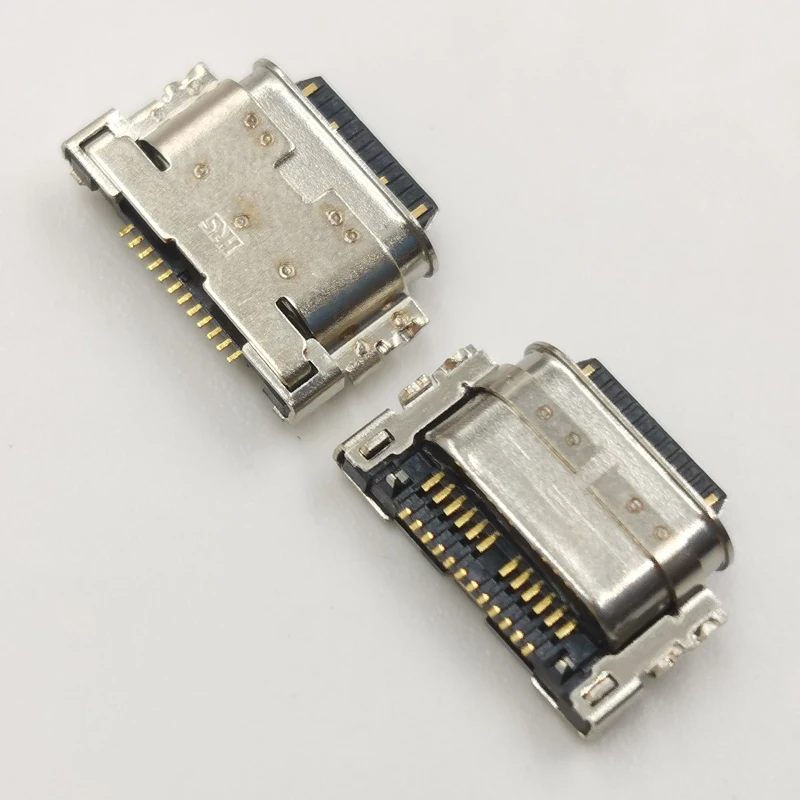 50Pcs Charging Dock Usb Charger Type C Contact Port Connector Plug For Motorola Moto Z4 Xt1980 One Zoom Xt2010 P40Note P40 Note