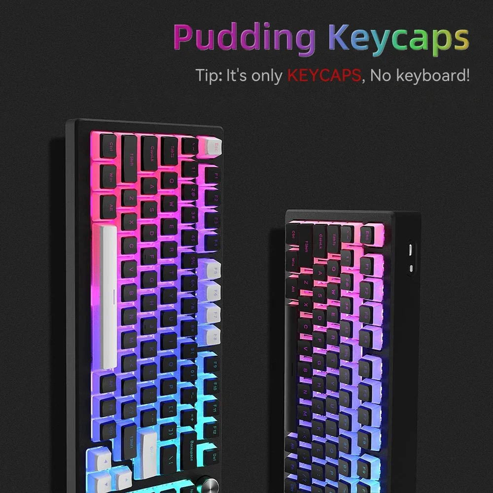 pbt double shot pudding keycaps