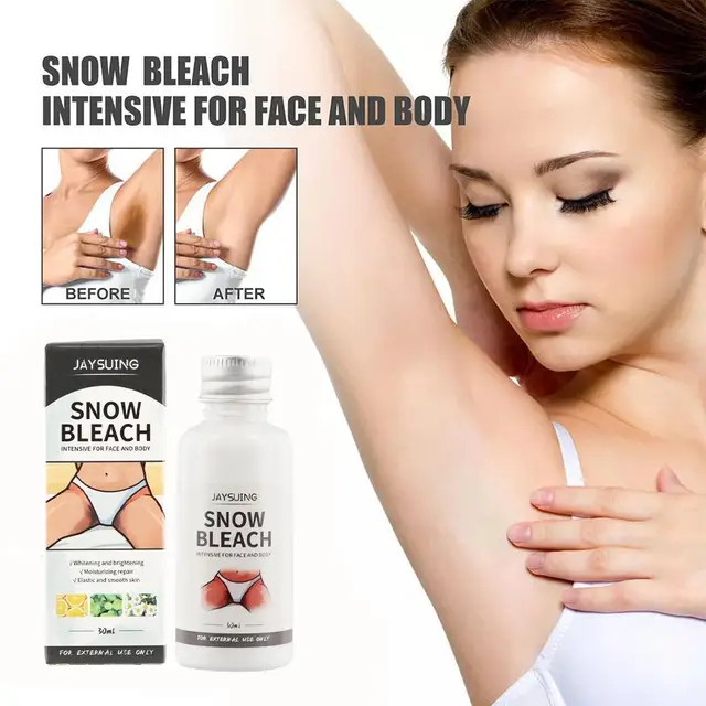 Crème blanchissante pour les aisselles, le cou, les genoux, les coudes, l'intérieur des cuisses, correcteur de taches foncées, soin naturel éclaircissant pour la peau 1