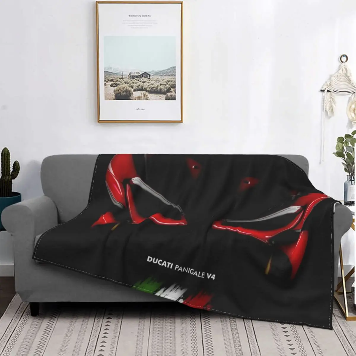 

Гоночное флисовое Фланелевое летнее одеяло, милый легкий плед Ducati Panigale V4, переднее покрывало для дома, плюшевое тонкое одеяло
