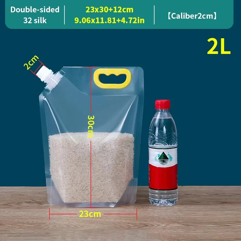 Eco-Friendly Leakproof Storage Bags for Liquid and Solid Foods
