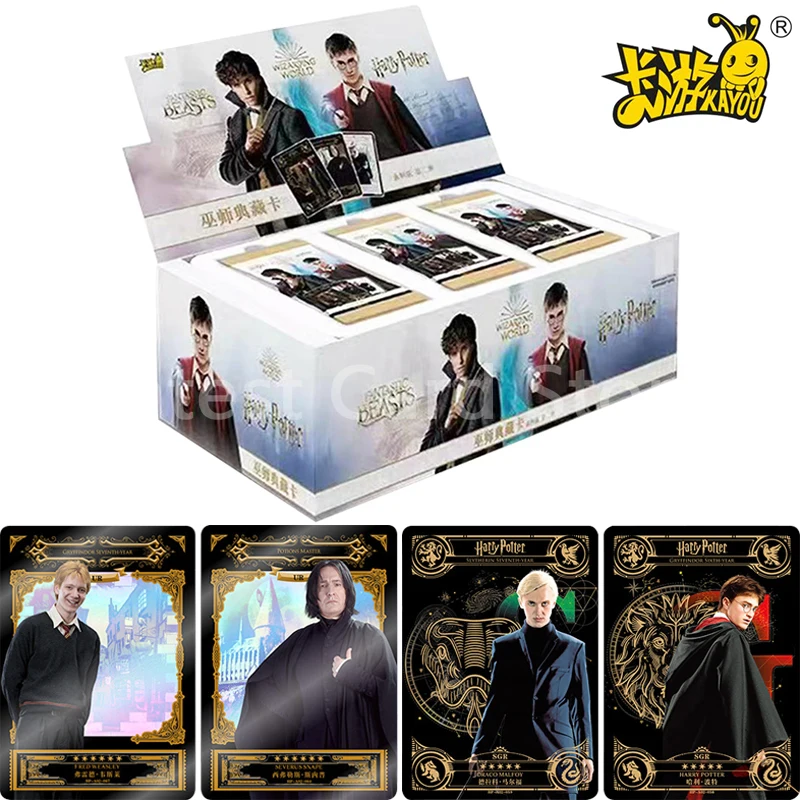 

New Harry Potter Wizard Collection Card Eternal Edition Movie Fantastic Beasts Series Rare S Cards Game Toys Kids Birthday Gift