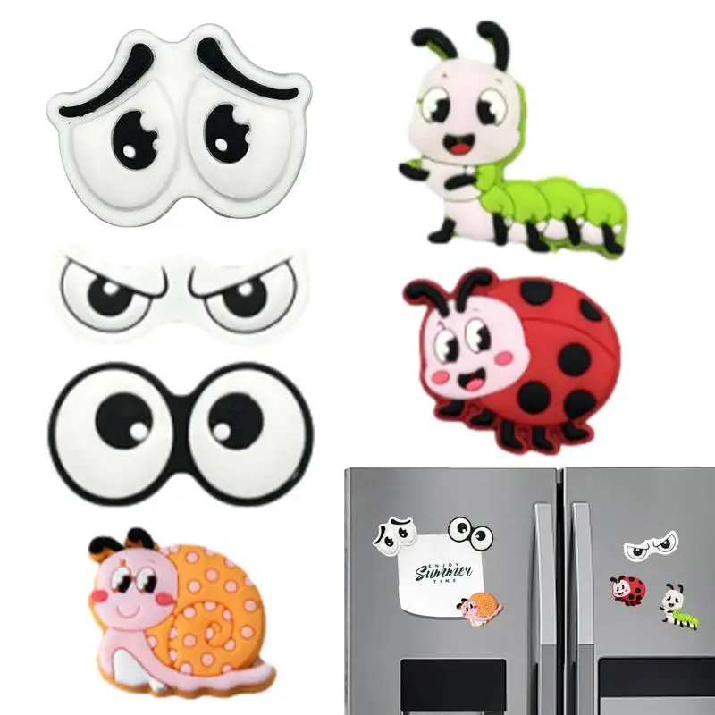 Plant Magnets 6PCS Refrigerator Magnet Cute 3D Funny Indoor Outdoor Plants Accessories Plants Lover Gifts For Women Men