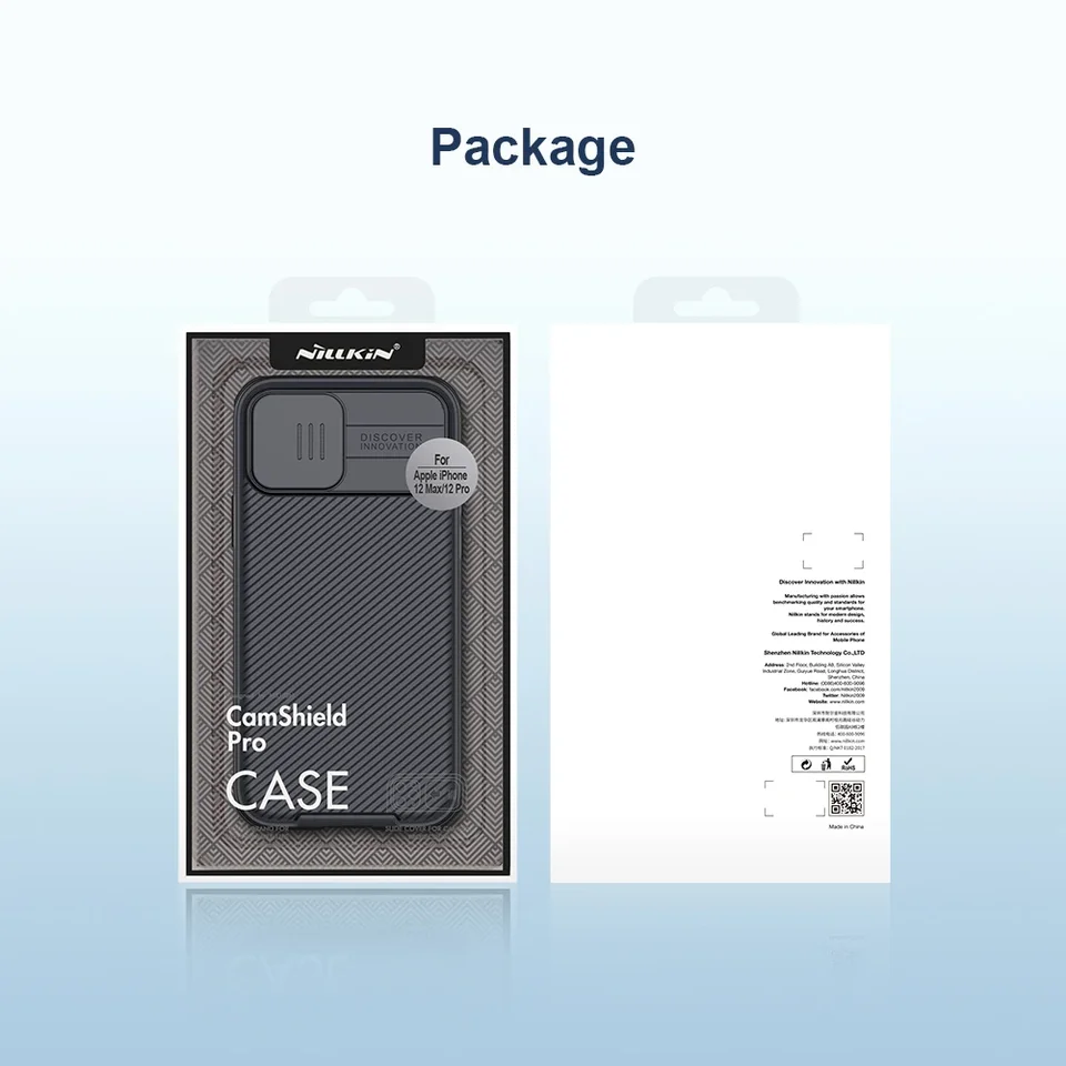 NILLKIN iPhone Camera Protection Slide Case