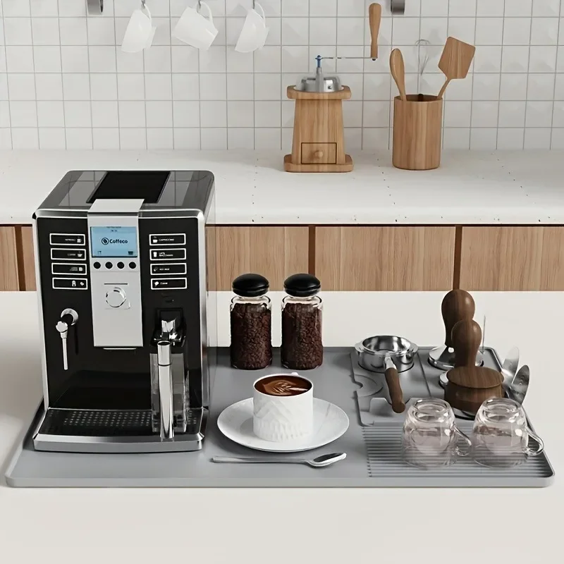 Koffiemat 40x60 , Siliconen Koffiemat 2 en 1 , Siliconen Mat voor