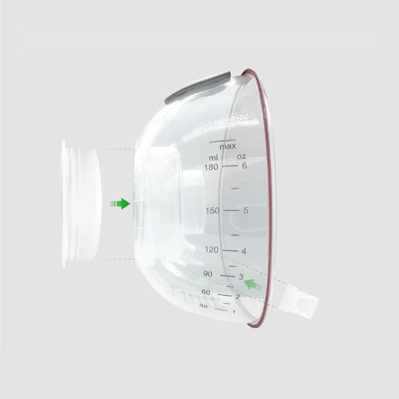 6pcs For V1/V2 Electric Breast Pump Silicone Duckbill Valves Diaphragm Milk Suction Machine Membrane Breast Pump Parts Feeding 4