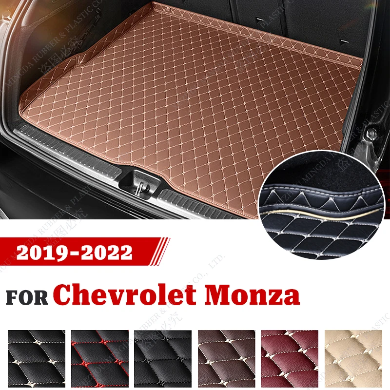 

Коврик для багажника автомобиля для Chevrolet Monza 2019 2020 2021 2022, автомобильные аксессуары на заказ, украшение интерьера автомобиля