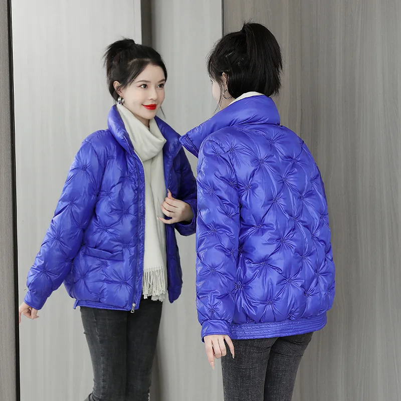 

Women's Winter New Down Cotton Fashion Thickened Warm Short Loose Coat