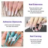 75ml Nail Acrylic Liquid Monomer Brush Kit Nails Art Decoration For Manicure Set Nail 3D Nail Tips DIY Carving Tools 4
